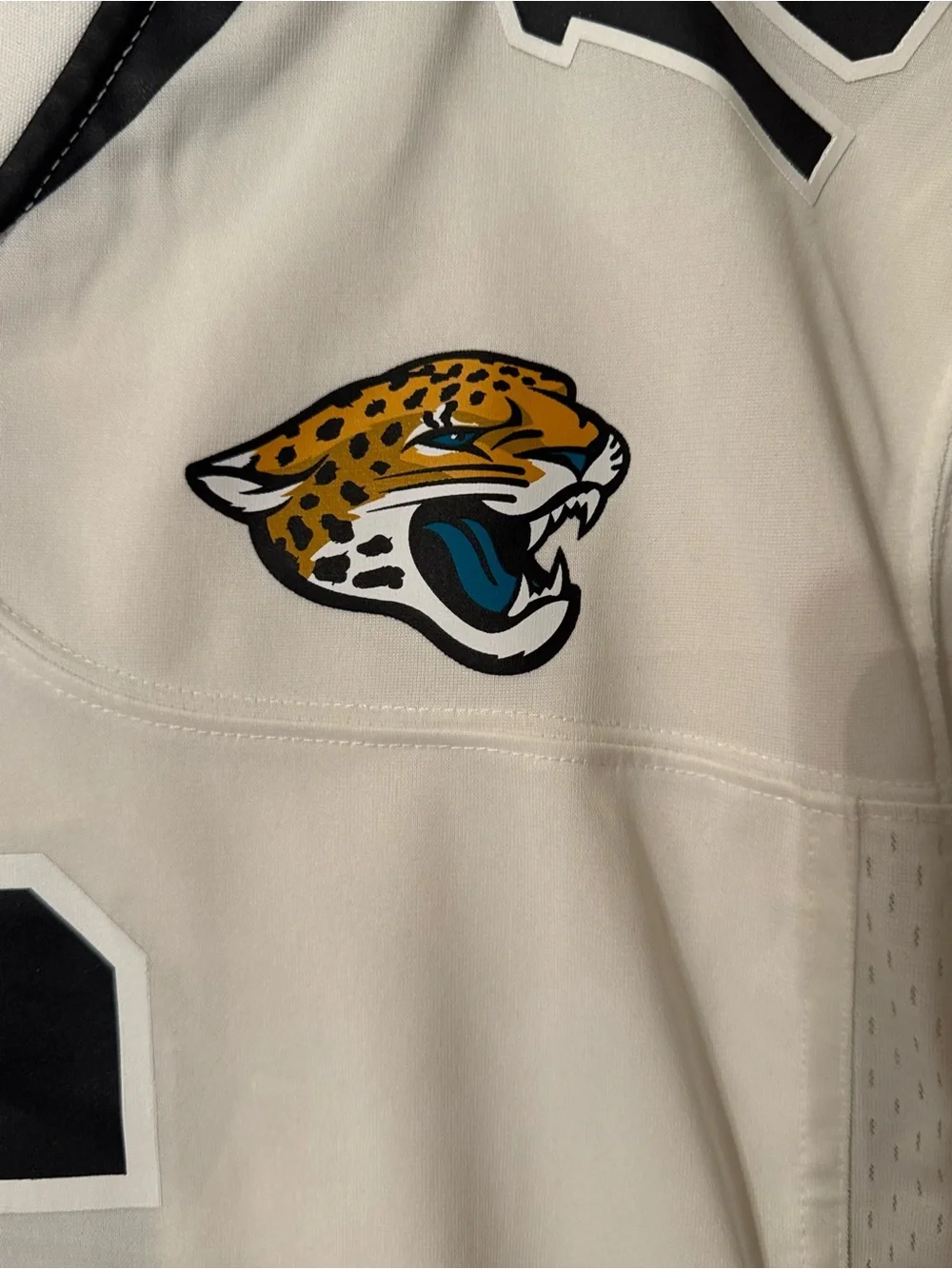 NFL Jacksonville Jaguars #16 White and Black Game Jersey